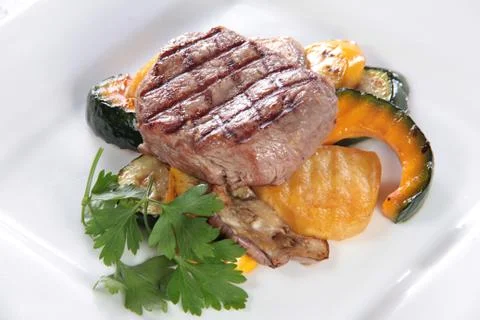 Beef steak Foto stock