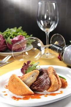 Beef steak Foto stock