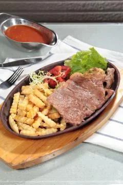 Beef steak Foto stock