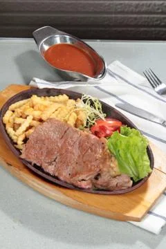 Beef steak Foto stock