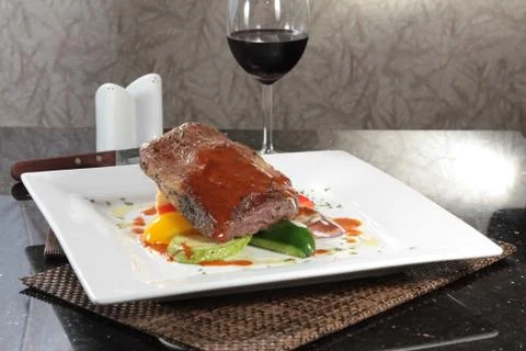 Beef steak Stock-Fotos