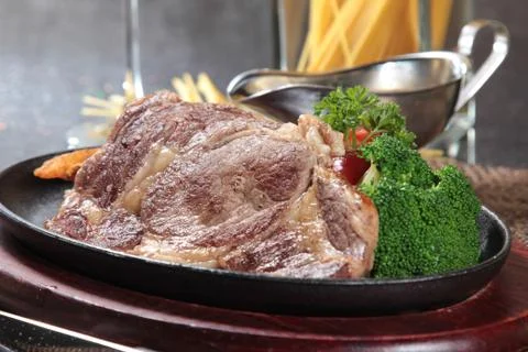 Beef steak Foto stock