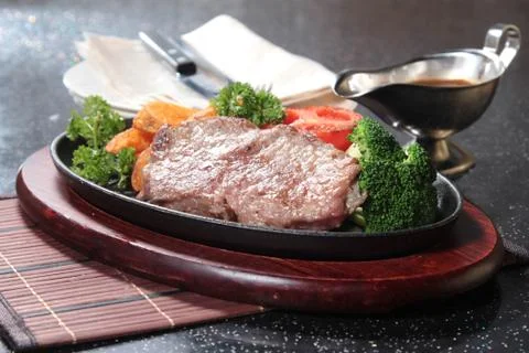 Beef steak Foto stock