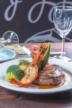 Beef steak Foto stock
