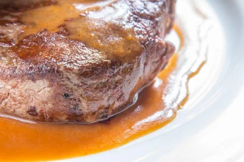 Beef steak Stock Photos