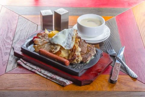 Beef steak Foto stock