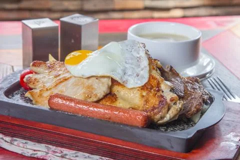 Beef steak Stock Photos