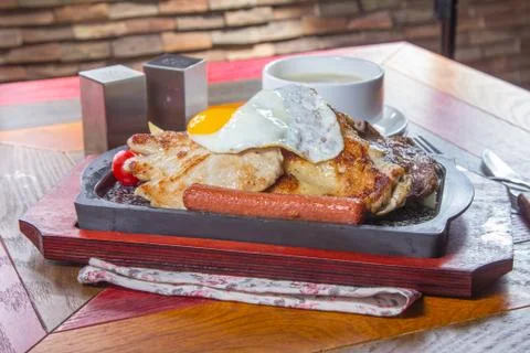 Beef steak Stock Photos