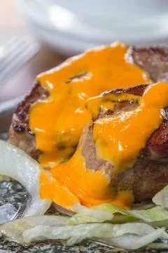 Beef steak Stock Photos