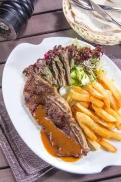 Beef steak Stock Photos