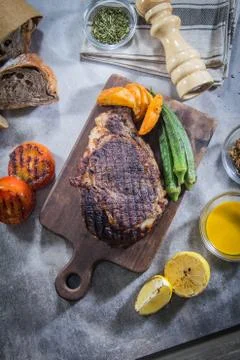 Beef steak Foto stock