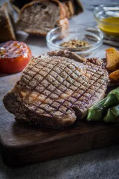 Beef steak Stock Photos