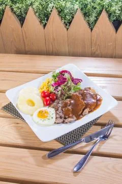 Beef steak Stock Photos