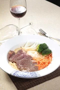 Beef steak Stock Photos