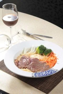 Beef steak Stock Photos