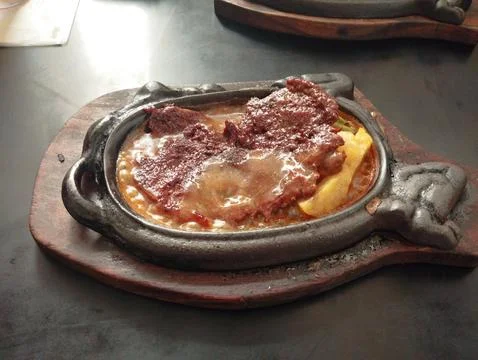 Beef steak Foto stock