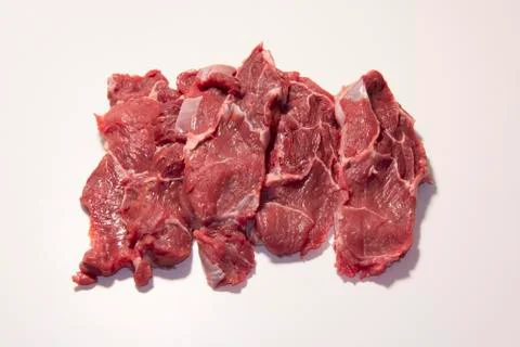 Beef steak raw meat Stock Photos