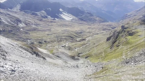 Beef steak with rocket garnish, on white plate Stock Footage 316818897