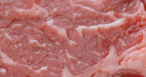 Beef steak texture Stock Footage 106307521