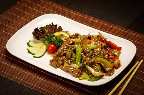 Beef stew in China style Stock Photos