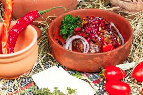 Beef stew with vegetables Stock Photos