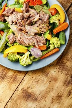 Beef stew with vegetables Stock Photos
