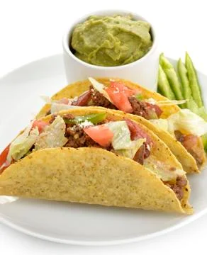 Beef tacos Stock Photos