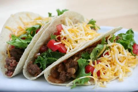 Beef tacos Stock Photos