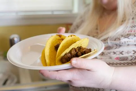 Beef Tacos Stock Photos