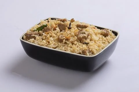 Beef Tehari in Bengali Style Stock Photos