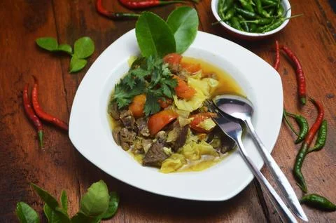 Beef Tongseng Stock Photos