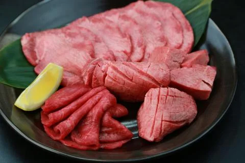 Beef tongue Stock Photos