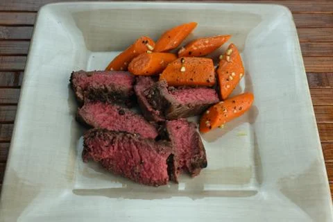 Beef with vegetables Stock Photos