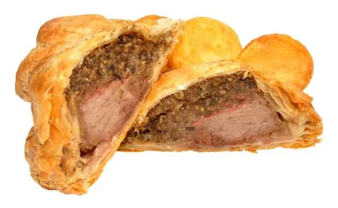 Beef Wellington Stock Photos