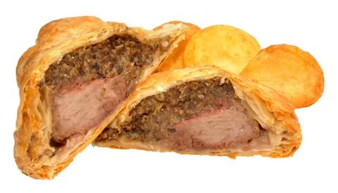 Beef Wellington Stock Photos