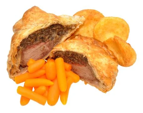 Beef Wellington Stock Photos