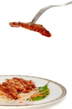 Beefsteak for dinner Stock Photos