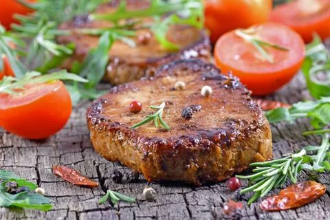 Beefsteak Stock Photos