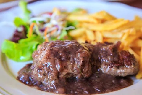 Beefsteak Stock Photos