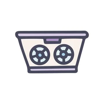 Beehive brood box color vector doodle simple icon イラスト素材
