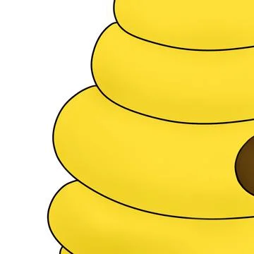 Beehive Stock Illustration