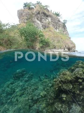 The Beehive rocks in the Simpson Harbour in Rabaul ,PNG ~ Premium Photo ...