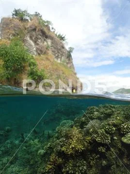 Photograph: The Beehive rocks in the Simpson Harbour in Rabaul ,PNG ...