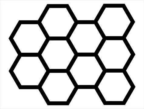 Beehive silhouette vector art Illustrazione stock