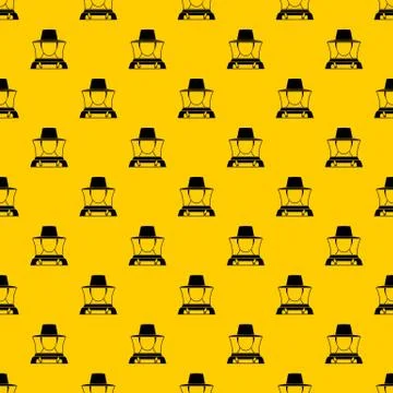 Beekeeper pattern vector Illustrazione stock