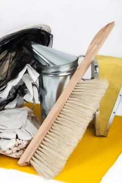 Beekeeping equipment Stock Photos