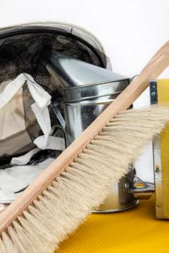 Beekeeping equipment Stock Photos