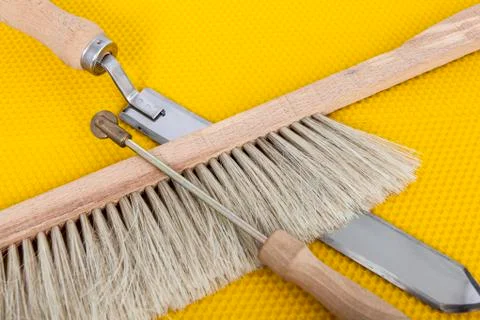 Beekeeping equipment Stock Photos