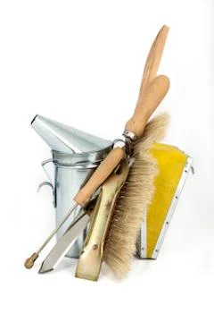 Beekeeping equipment Stock Photos