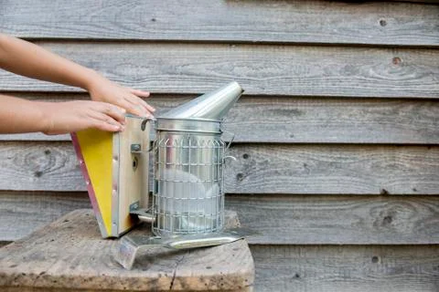 Beekeeping equipment Stock Photos